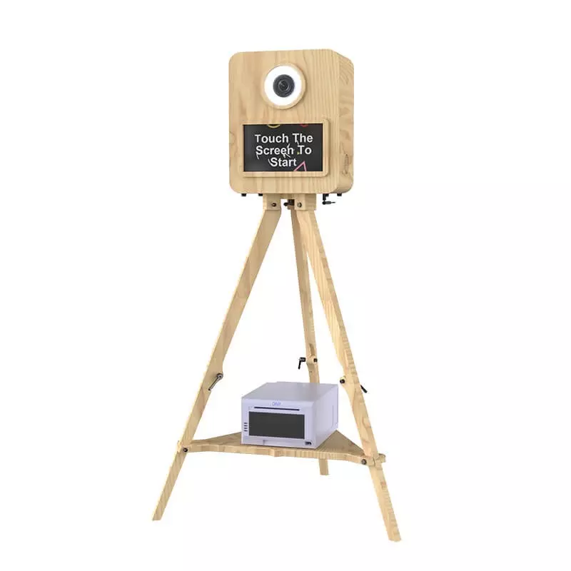 PB133W – Photobooth Bois Vertical 13.3"